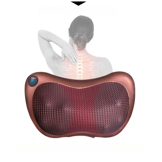 Almofada Massageadora Shiatsu terapia japonesa massageador cervical -8028 _ Shopee Brasil